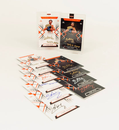 2026 Fighter Trading Cards Champion Signatures Box