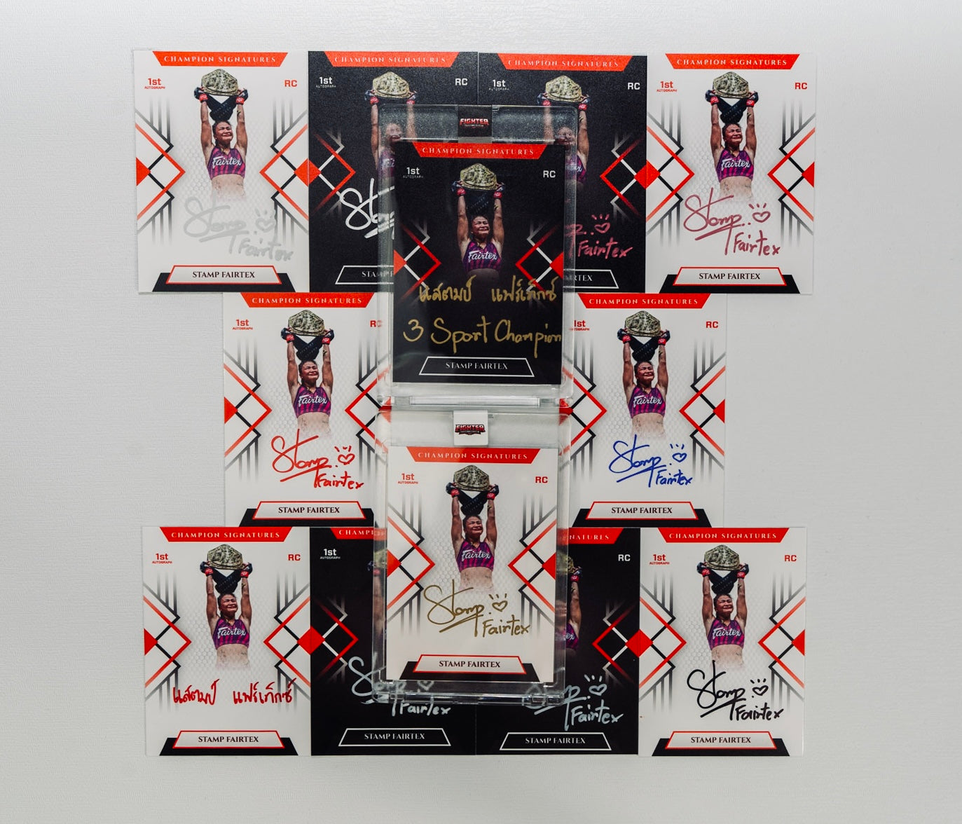2026 Fighter Trading Cards Champion Signatures Box