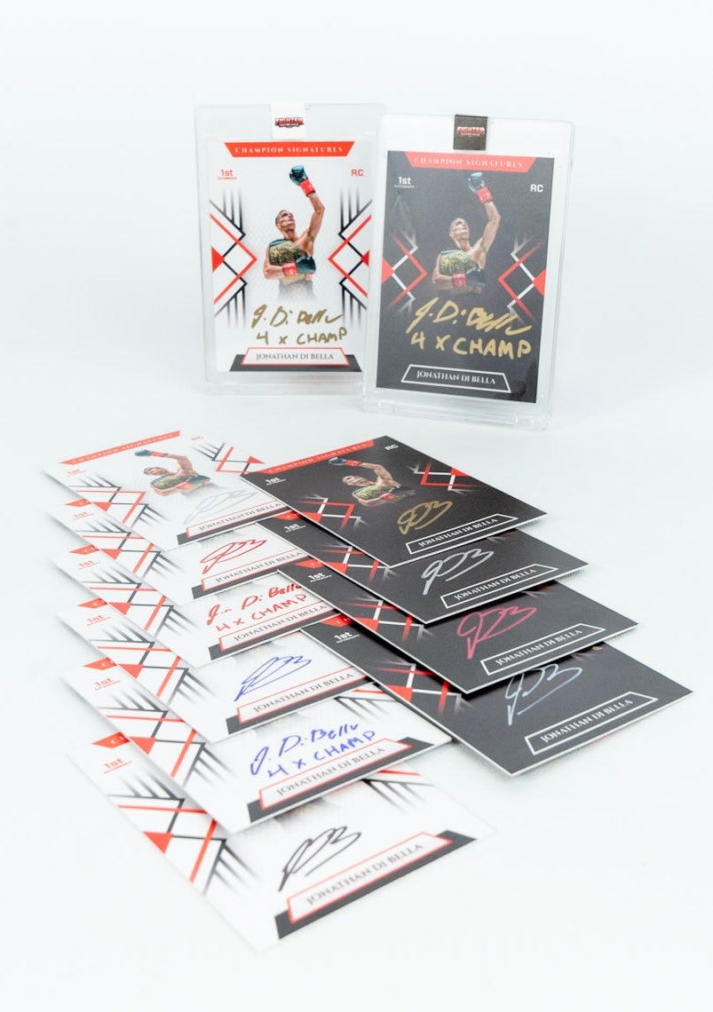 2026 Fighter Trading Cards Champion Signatures Box