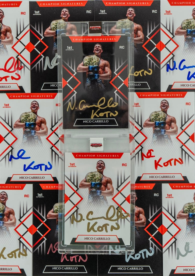 2026 Fighter Trading Cards Champion Signatures Box