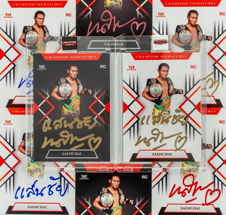 2026 Fighter Trading Cards Champion Signatures Box