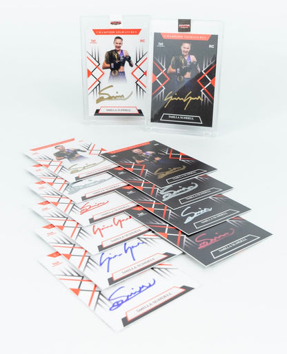 2026 Fighter Trading Cards Champion Signatures Box